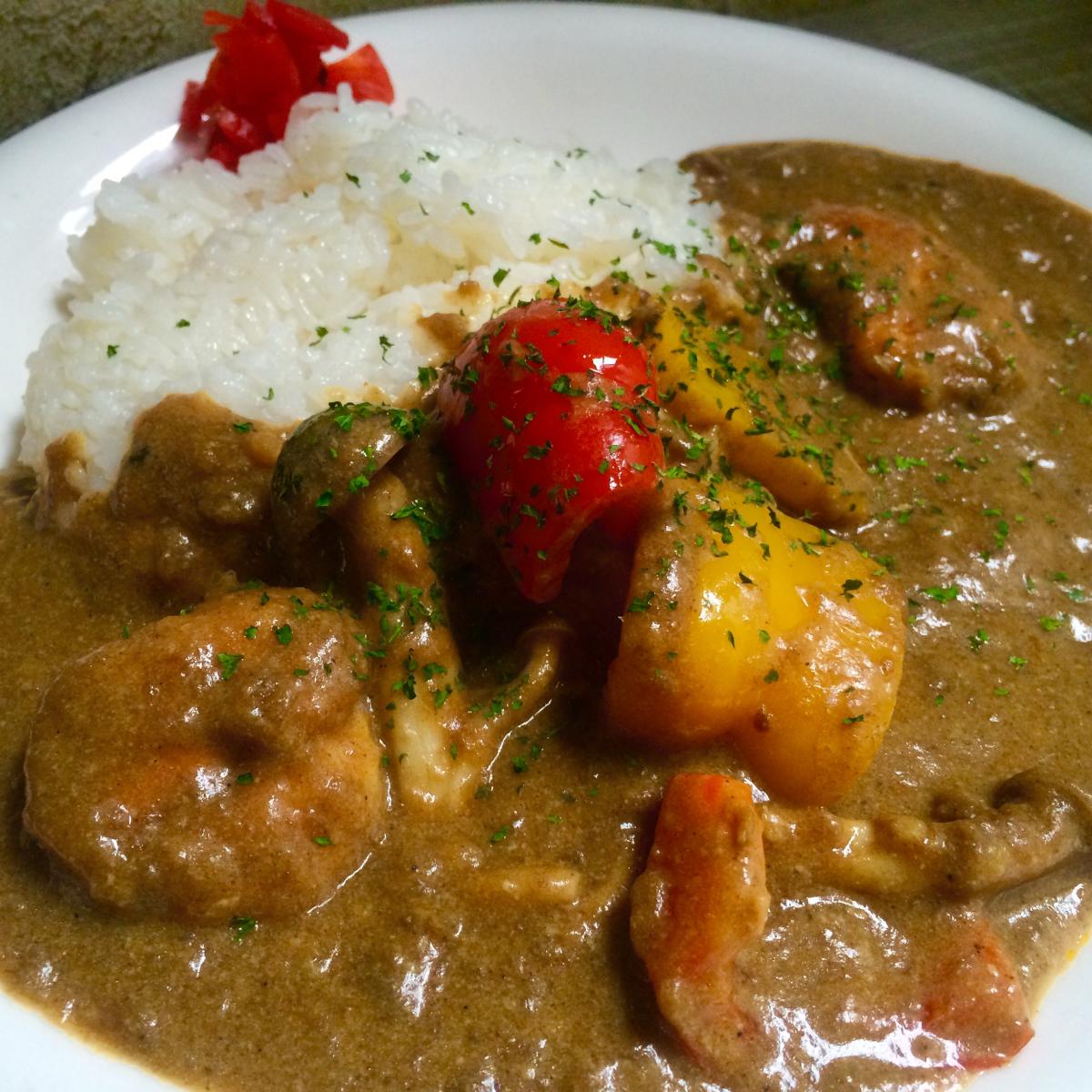 チキンと野菜の豆乳カレー