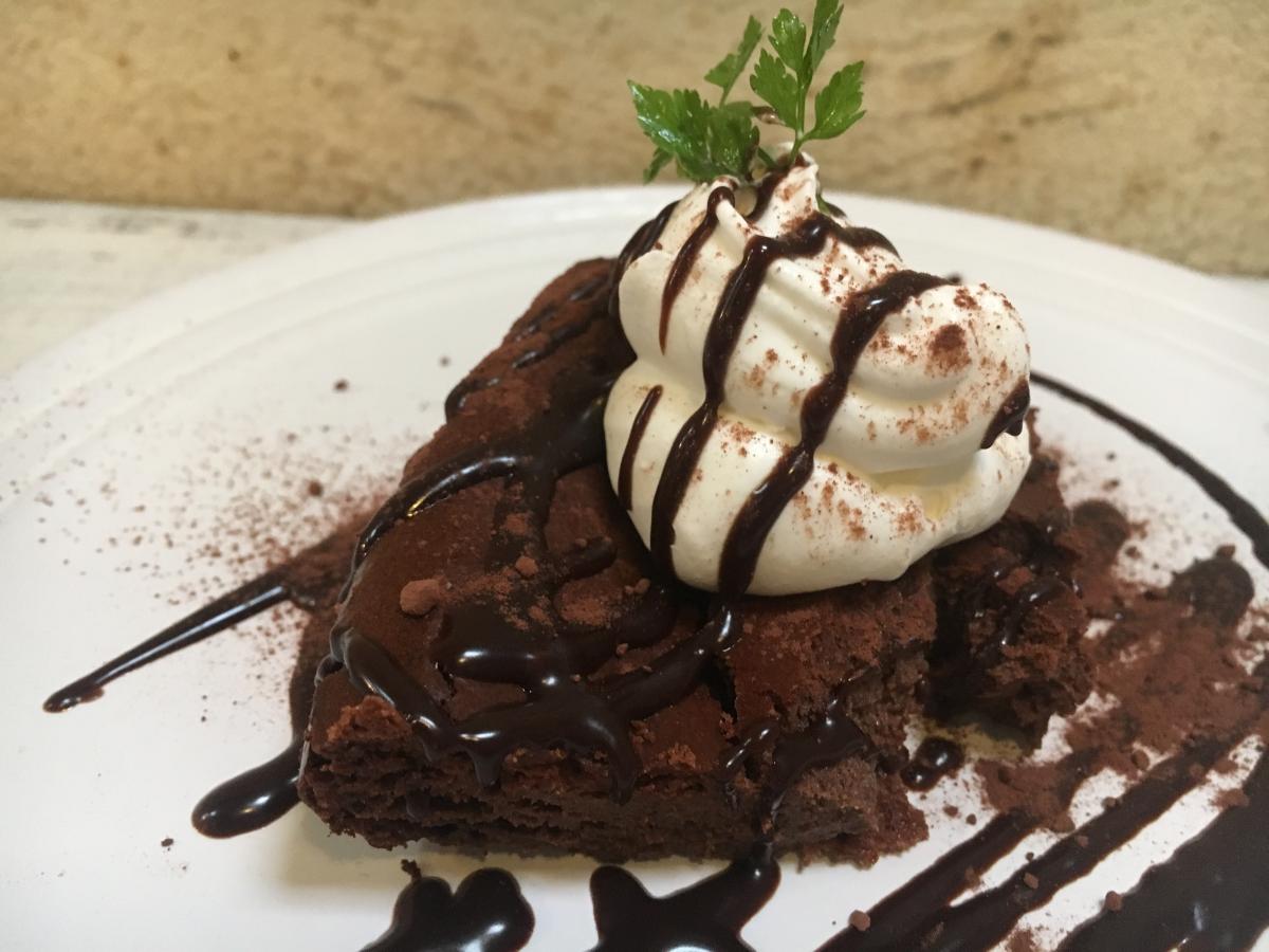 チョコレートのチーズケーキ