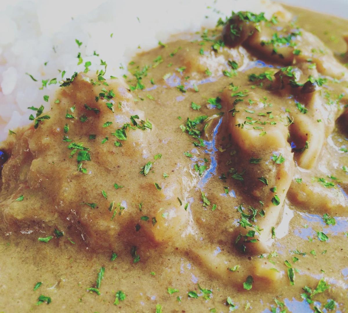 きのこたくさんのクリームカレー