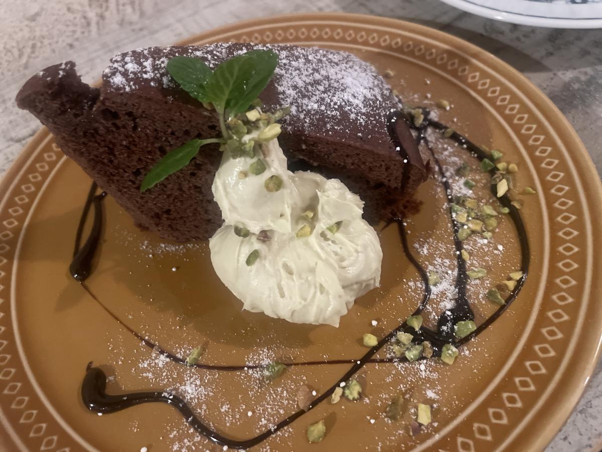 ピスタチオショコラケーキ