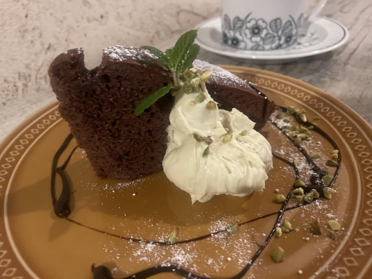 ピスタチオのショコラケーキ