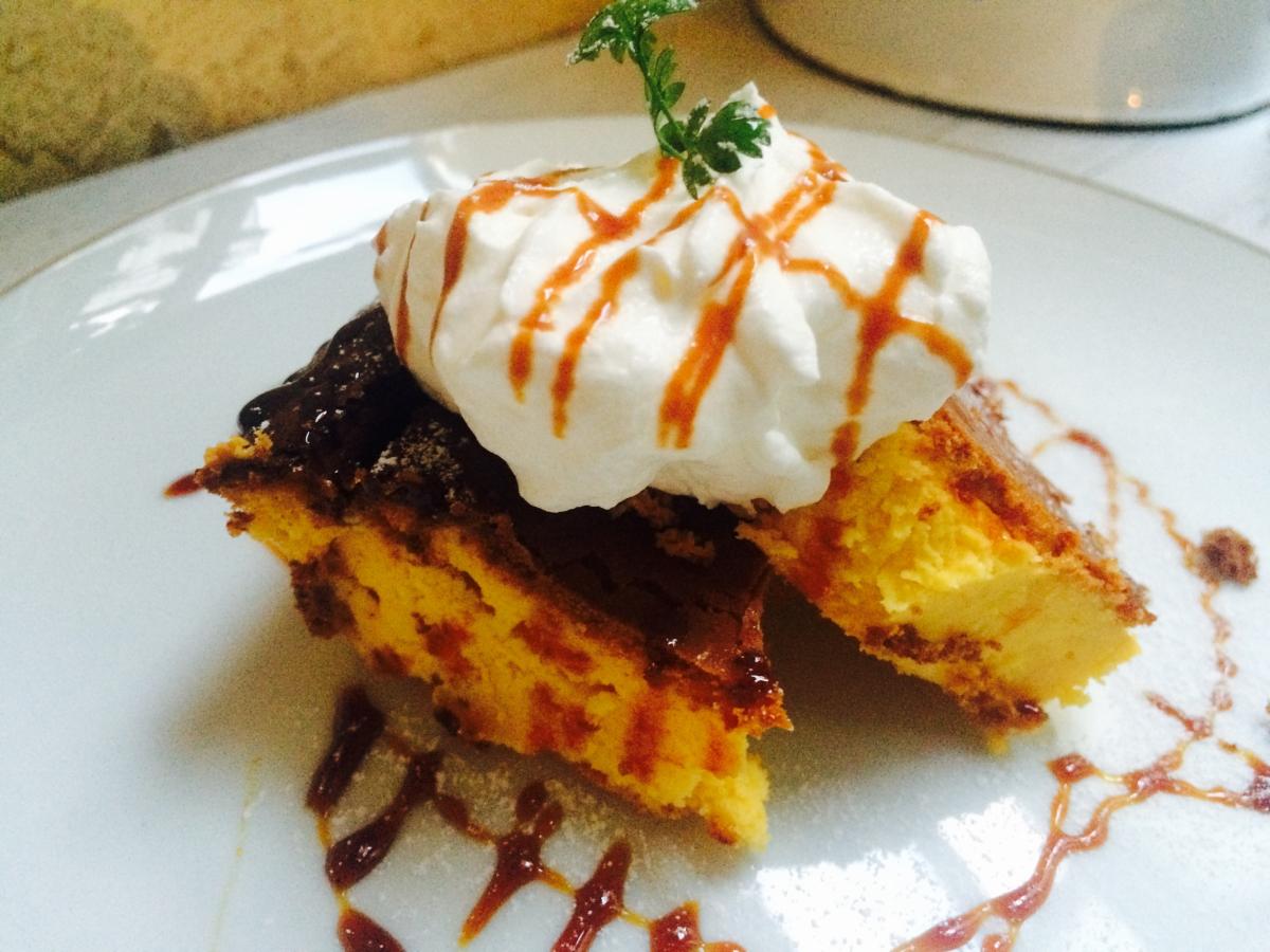 かぼちゃのチーズケーキ