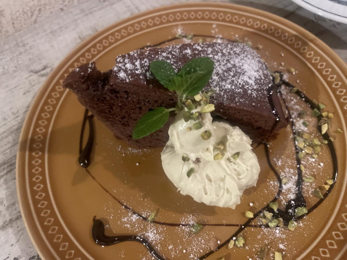 ピスタチオショコラケーキ