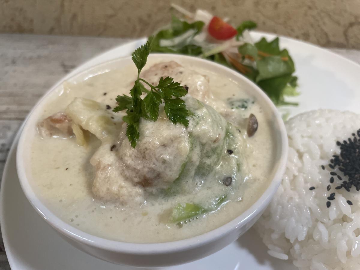 チキンと白菜のクリームシチュー