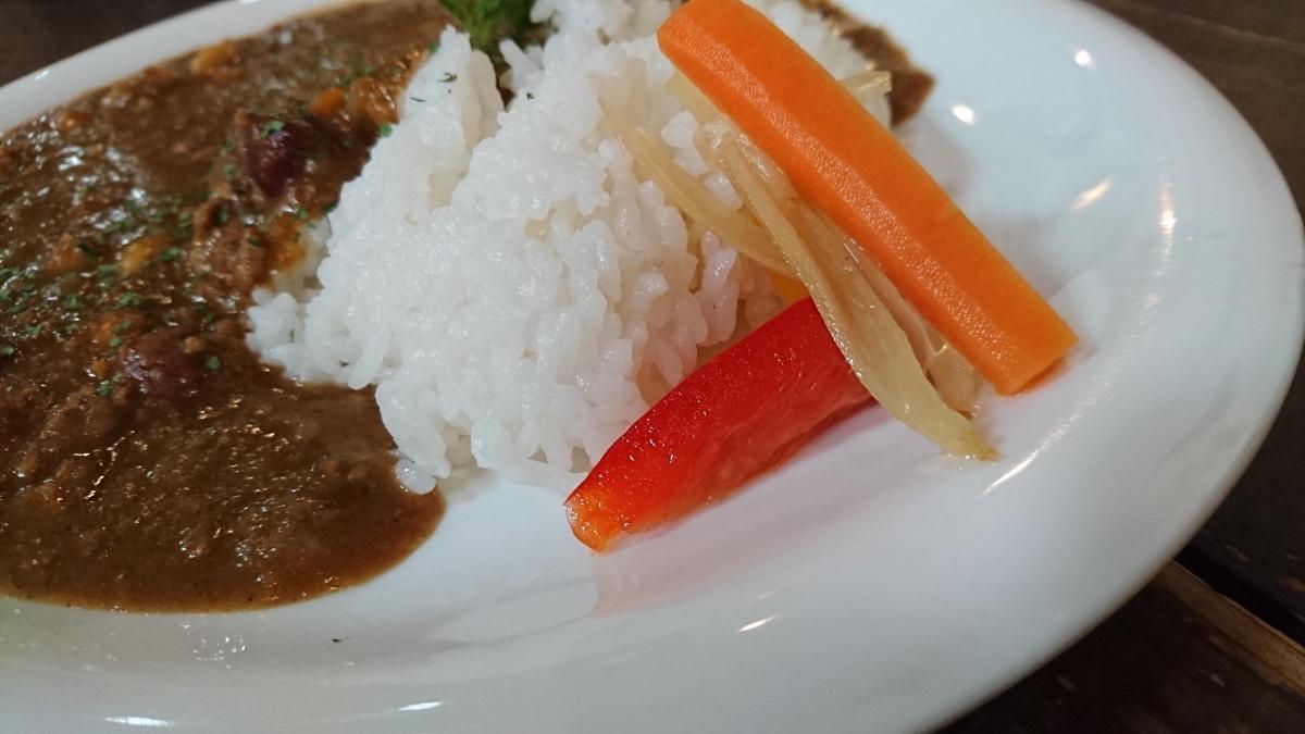  豆を煮込んだひき肉カレー 18 -2