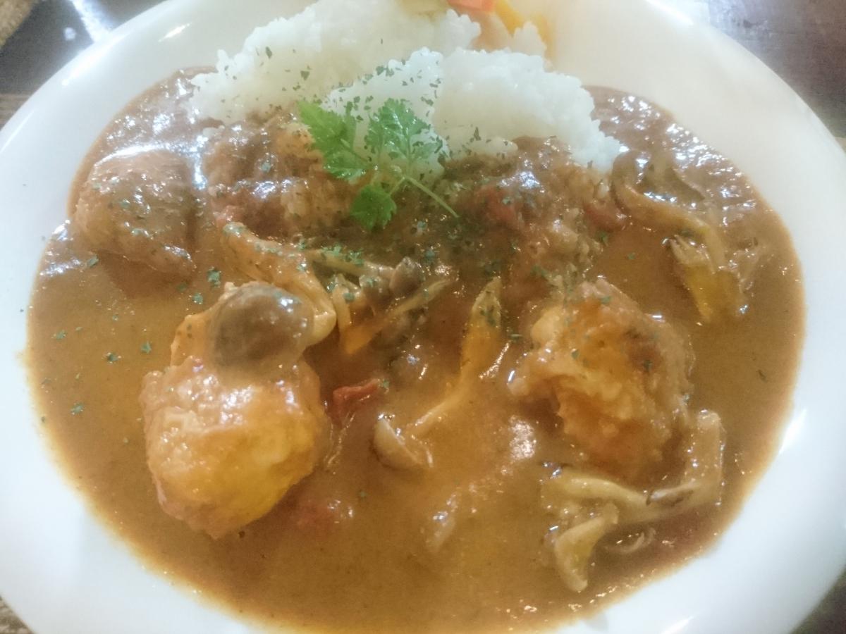  トマトとキノコのチキンカレー 35 -1