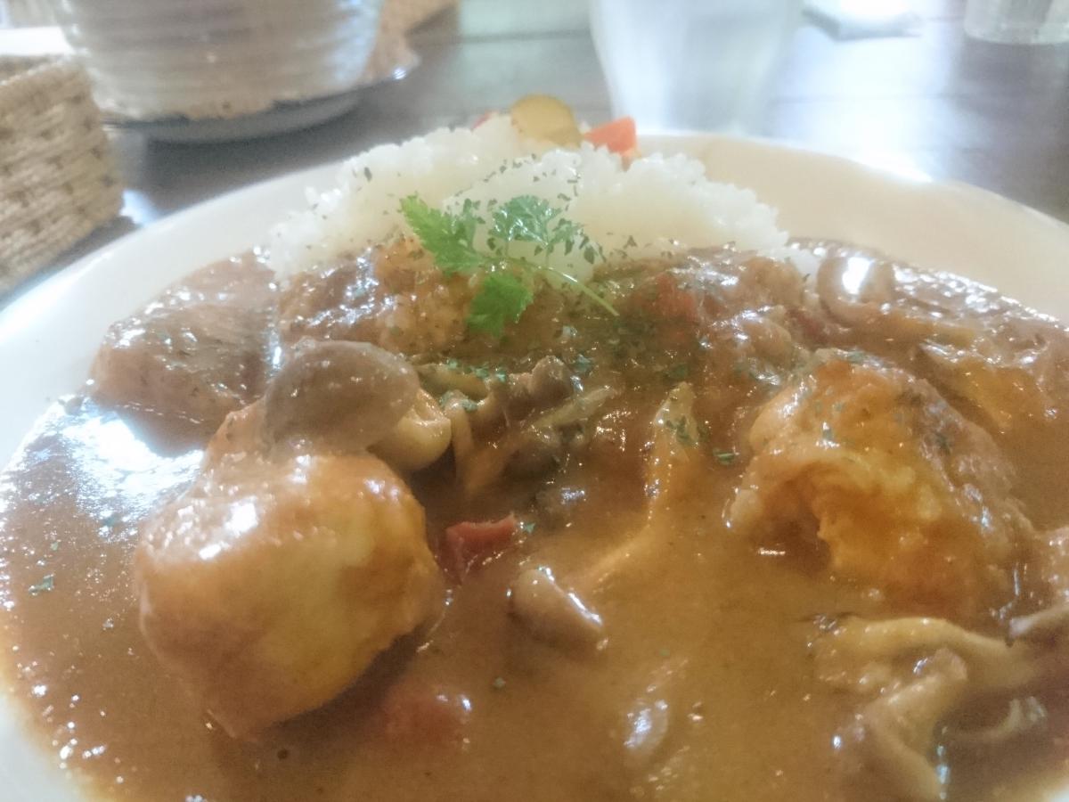  トマトとキノコのチキンカレー 35 -2