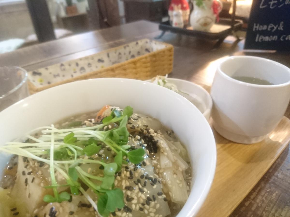  たっぷり野菜の鶏みそあんかけ丼 58 -1