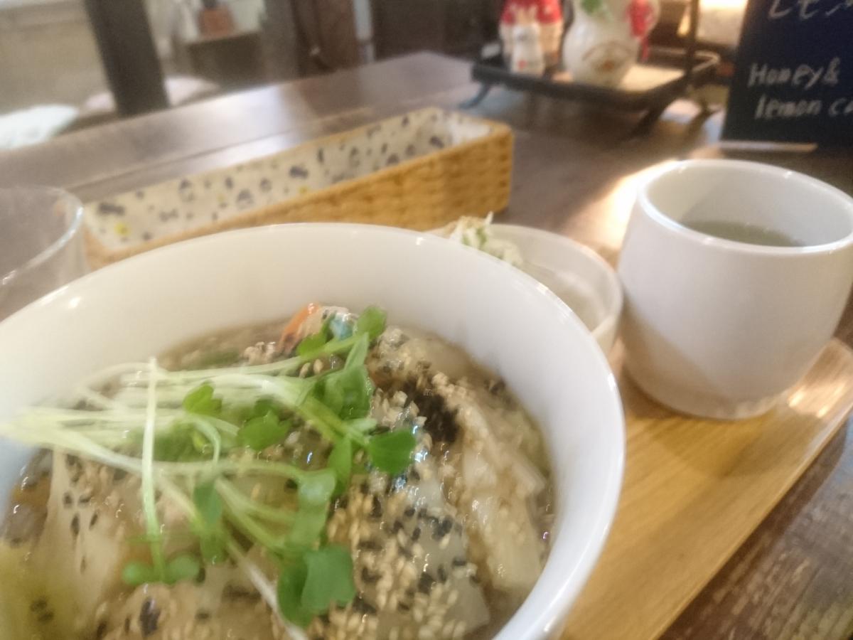  たっぷり野菜の鶏みそあんかけ丼 58 -3