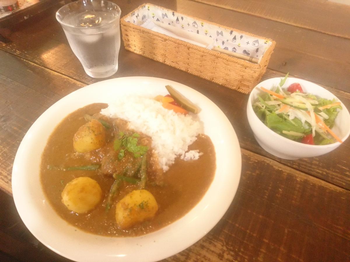  ゴロゴロじゃがいもといんげんのカレー 6 -3